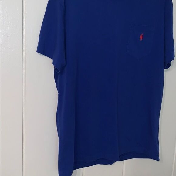 Polo by Ralph Lauren blue pocket cotton T-… - Picture 5 of 8